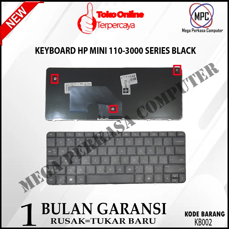 Keyboard HP Mini 110-3000 HP Mini 110-3014TU HP Mini 110-3100