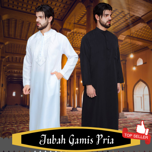 jubah pria gamis pria jubah bordir jubah hitam jubah putih jubah gamis saudi jubba jubah pria muslim