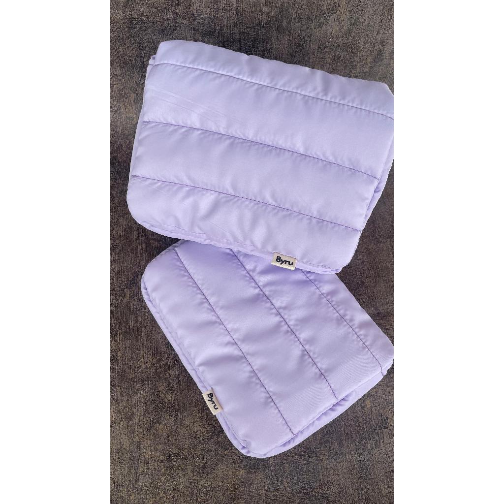 READY STOCK COD TAS CEWEK SLINGBAG tas jastip ByruBags warna lilac tas selempang tas bahu