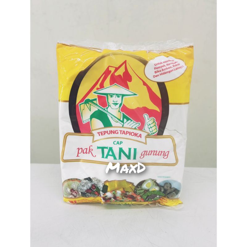 

Tepung Tapioka Pak Tani Gunung 500 gr 1 Pcs
