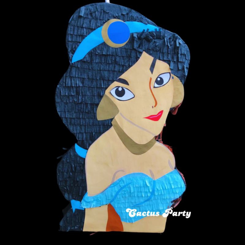 Pinata Pukul/Pinata Tarik Karakter Ulang Tahun Motif Princess Jasmine