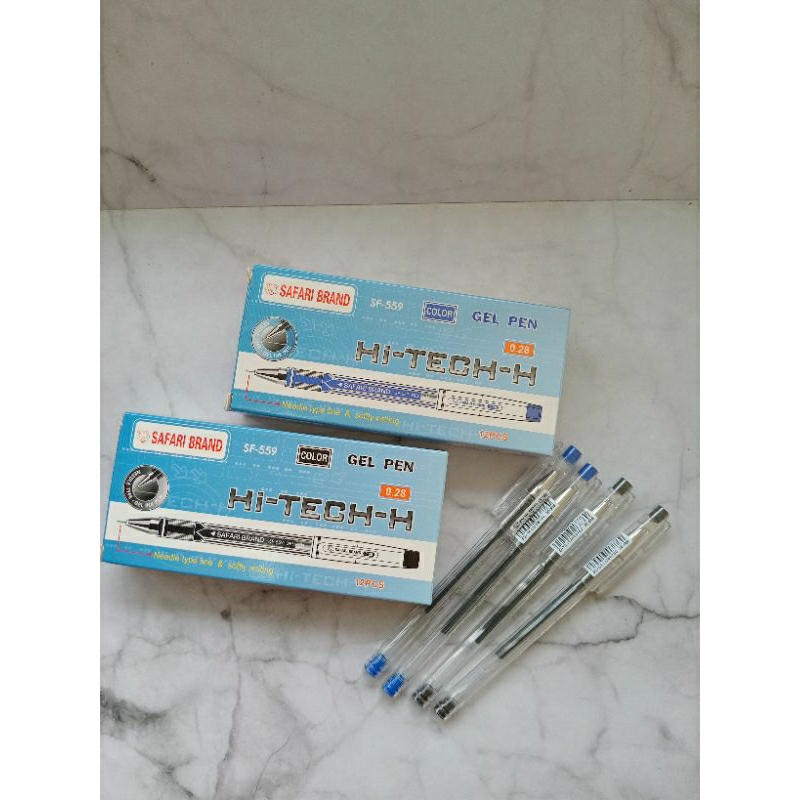 

Bolpoint Gel Gel Pen Hi-Tech 0.28 mm Safari Brand