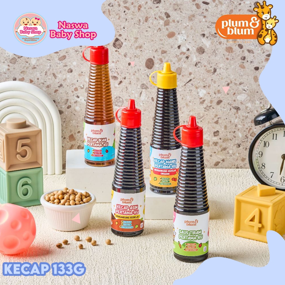 

Plum & Blum Kecap & Saus MPASI Bayi Tanpa MSG & Pengawet 133ml