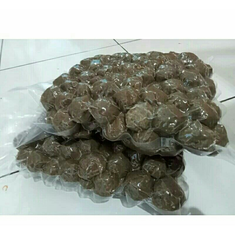 

Baso ikan sinar bahari warna hitam 1 ball