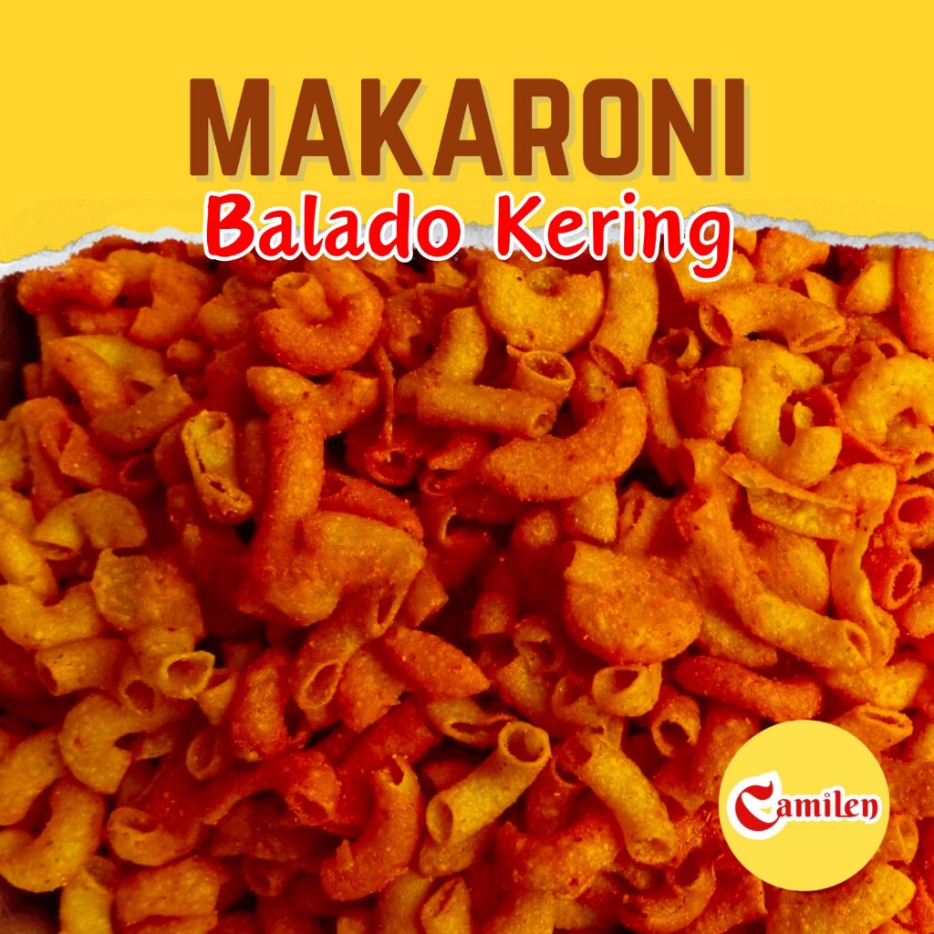 

Makaroni Balado Kering makaroni bantat Camilen