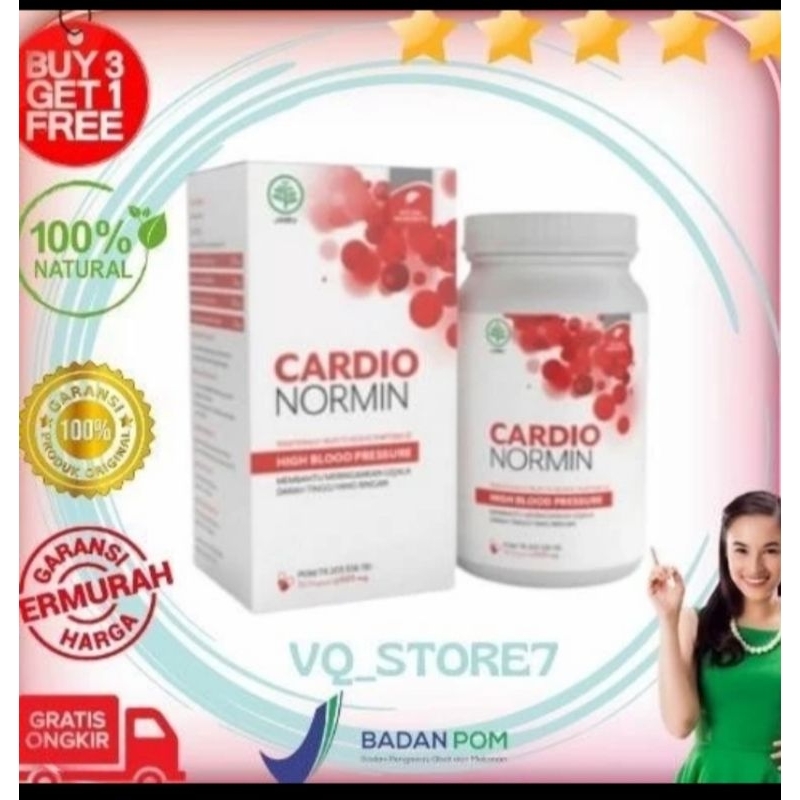 Cardionormin asli Obat Hipertensi dan Kolesterol Original Bpom
