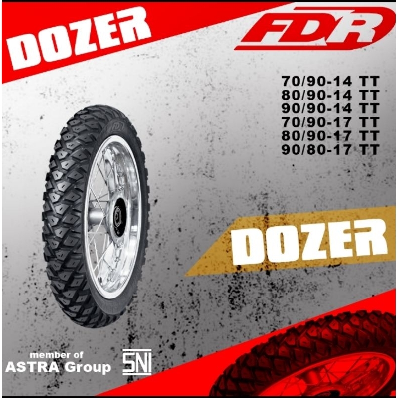[COD] Ban FDR Dozer / Semi Trail Ring 14 & 17 Tubetype Garansi barang ASLI dan Keluaran Terbaru Pabr