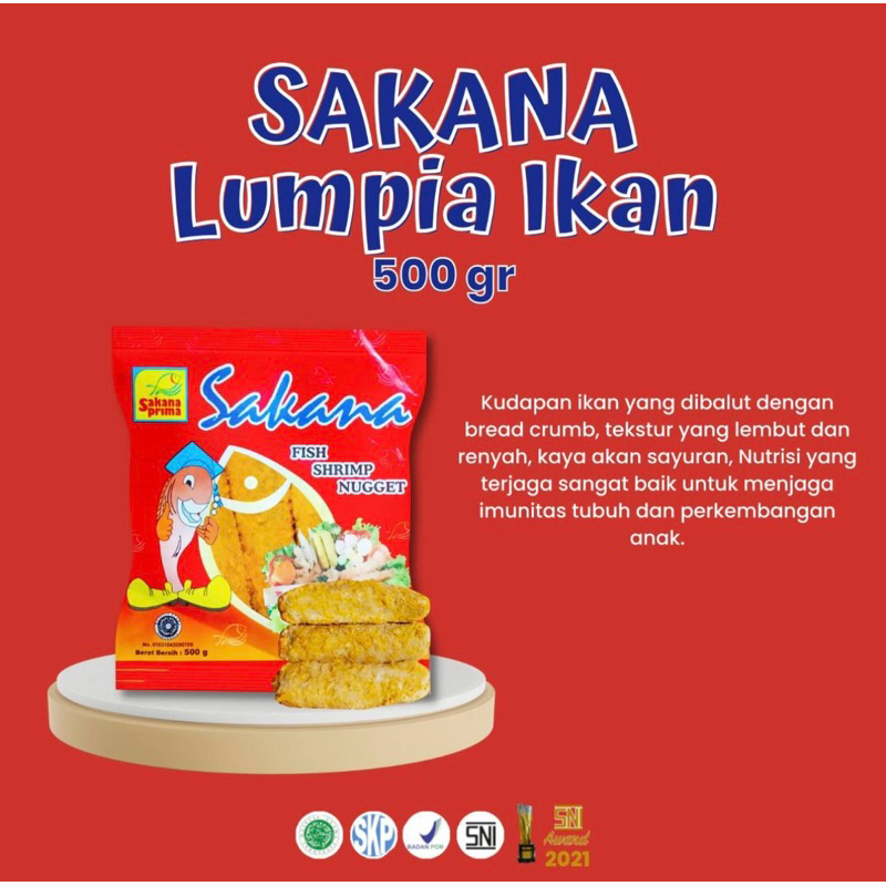 

Sakana Lumpia 500gr