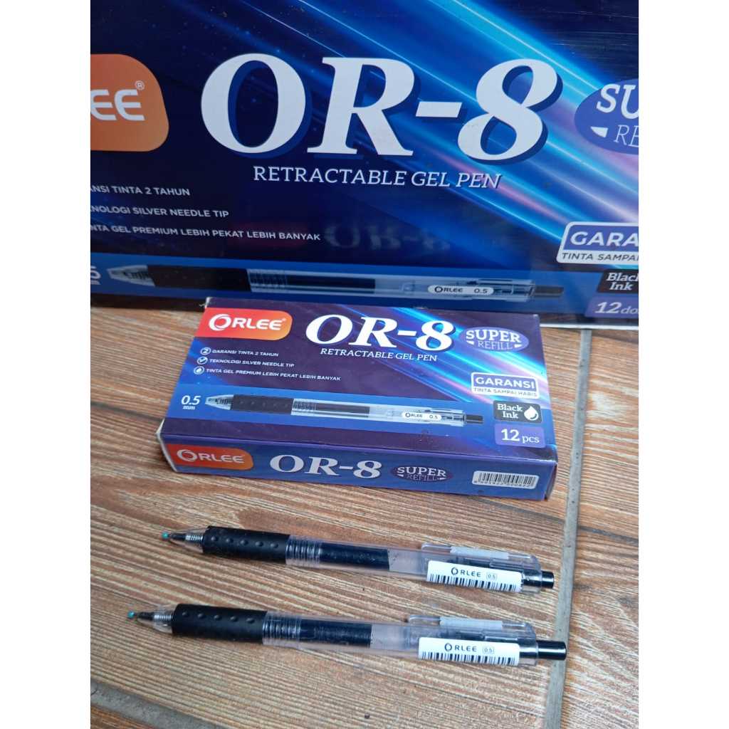 

GELPEN SARASA JUMBO ORLEE OR - 8 ( 1LUSIN ISI 12 PCS )