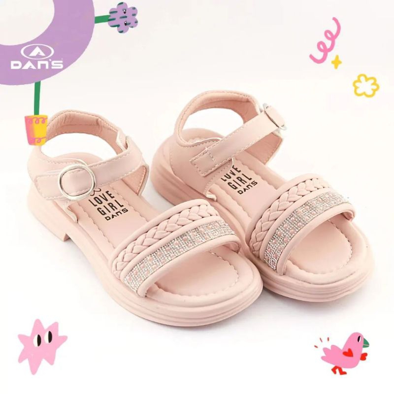 Sandal Anak DANS - Riona (Pink)
