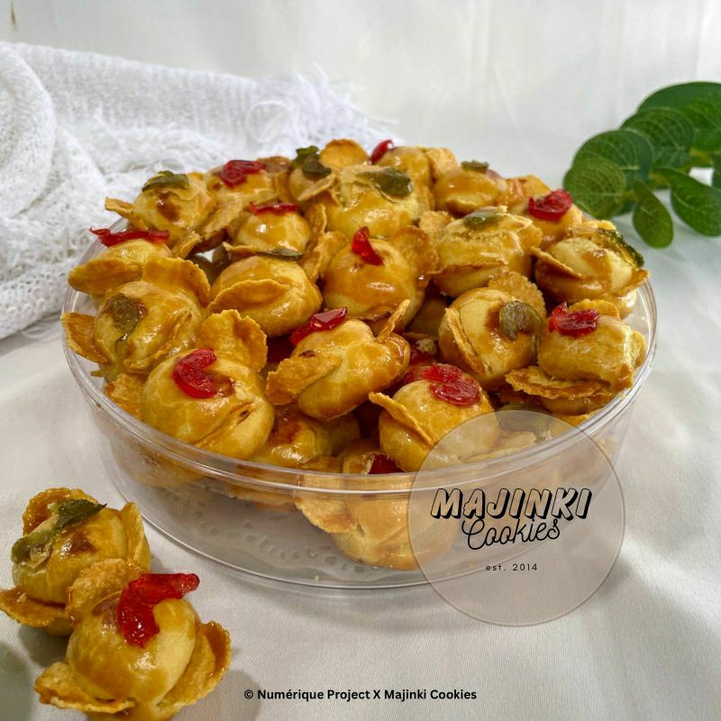 

MAJINKI COOKIES PREMIUM | NASTAR CORNFLAKES | CORNFLAKES NASTAR COOKIES | KUE CORNFLAKES PREMIUM | KUE LEBARAN PREMIUM