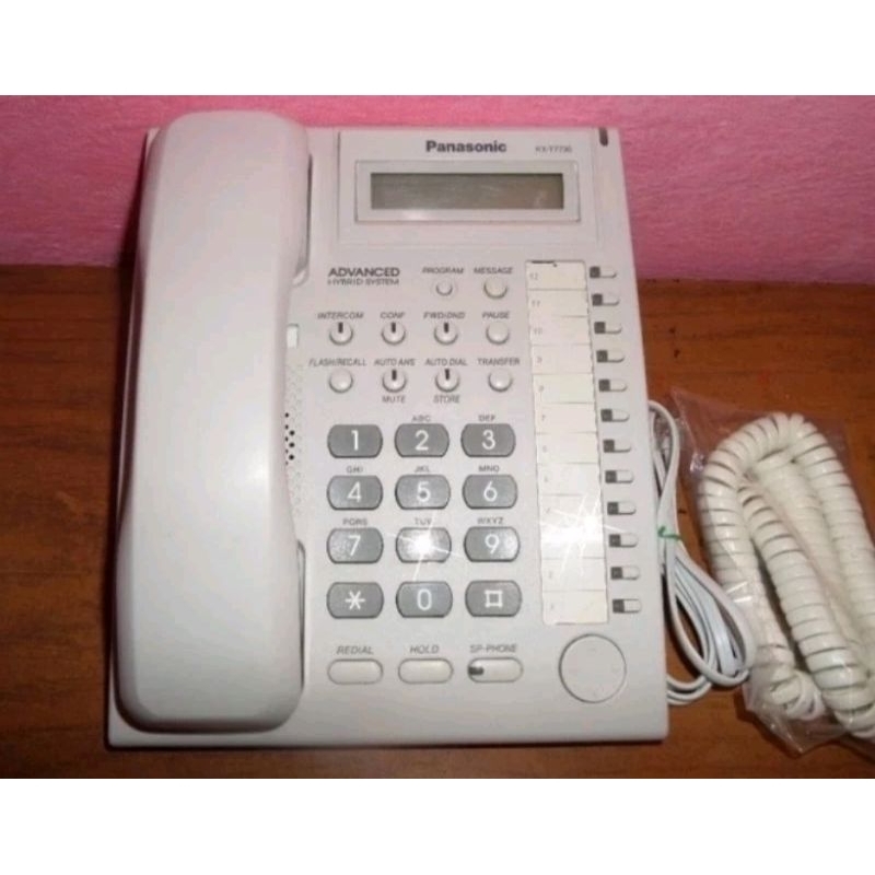 Pesawat Panasonic key telephone KX-T7730 second