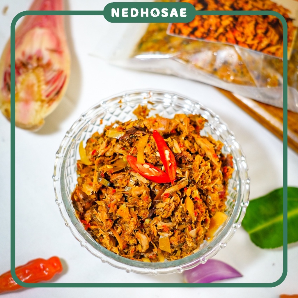 

AJANGSAE CAKALANG ASAP WITH KECOMBRANG AND ANDALIMAN