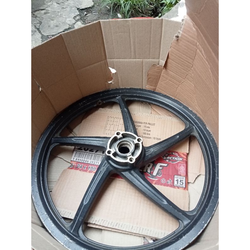 veleg pelek bagian depan Honda Supra x125 original PNP karisma Revo absolute original lepasan motor