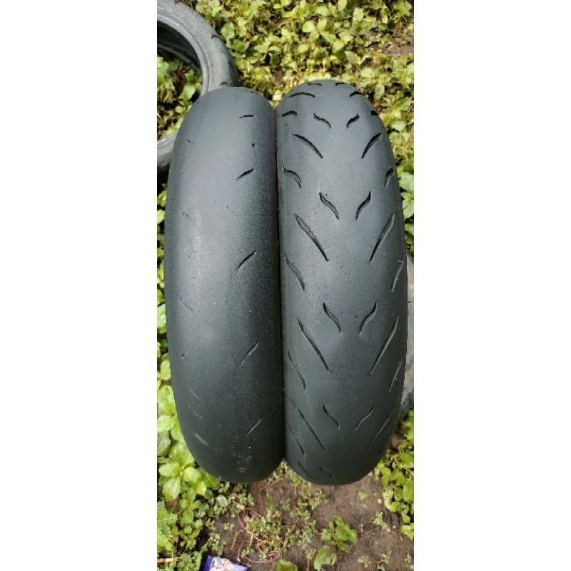 sepasang ban softcoumpond ring 14 mp27-corsa r46 90/80-100/80-14