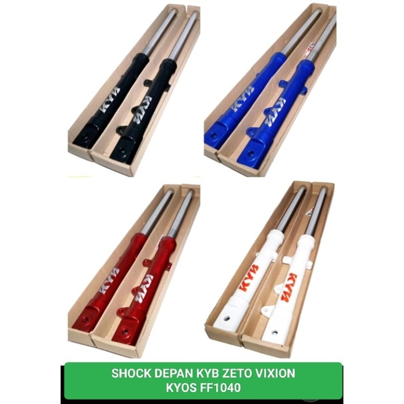 Kyb zeto shock depan as 33 untuk motor vixon/ninja