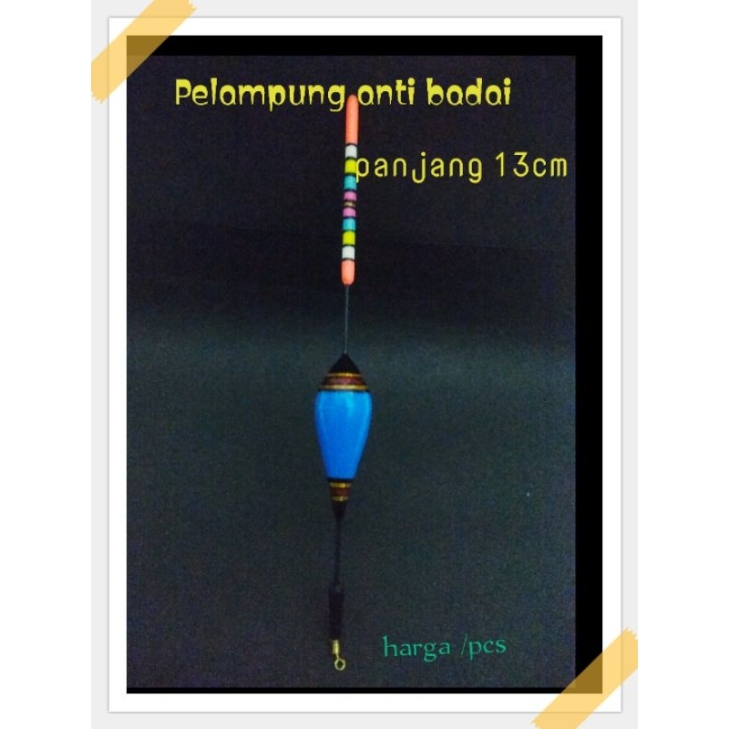 pelampung pancing/kumbul pancing/kambanga  pancing panjang 13cm