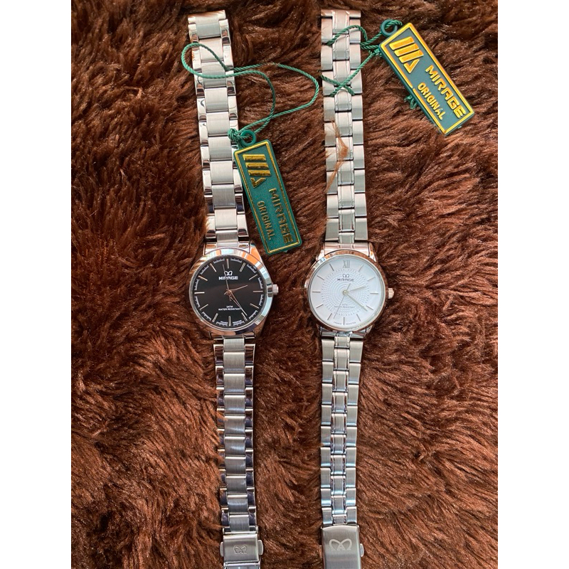 Jam Tangan Mirate Wanita rantai stainless