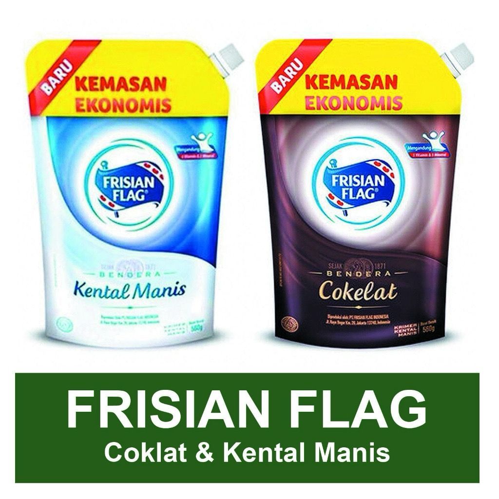 

Ready ￼Frisian Flag Susu Kental Manis Pouch 545g