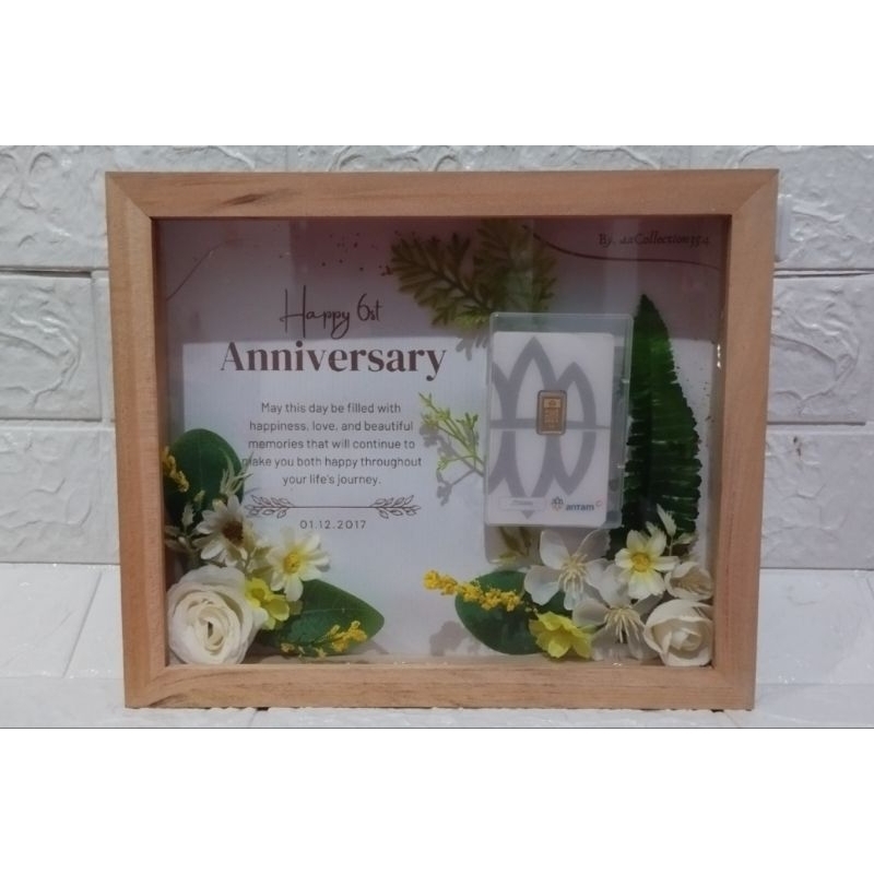 

Kado Unik 1 Hari Jadi | Gift Frame Acrylic 8R (20x25) Pop-Up | Hadiah Ultah / Wisuda / Wedding Murah Surabaya