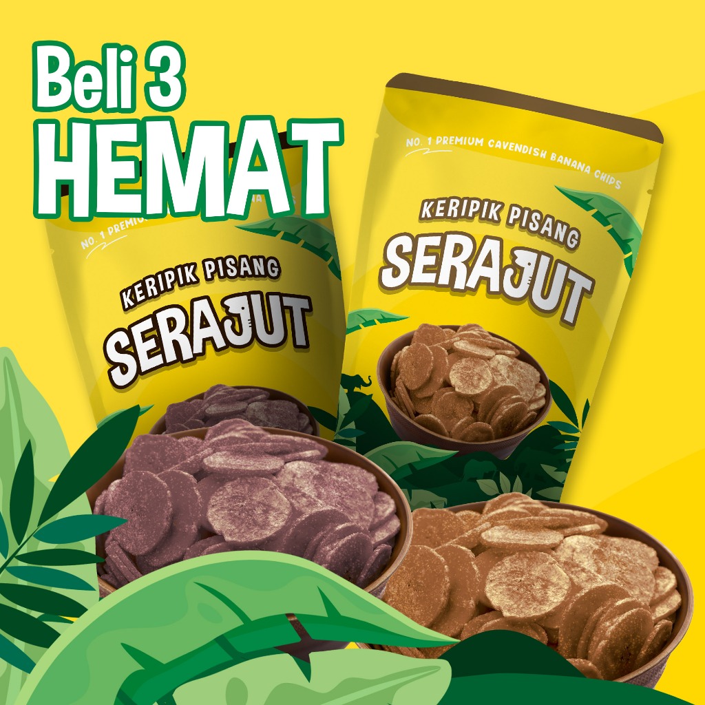 

Keripik Pisang Serajut - Paket Hemat