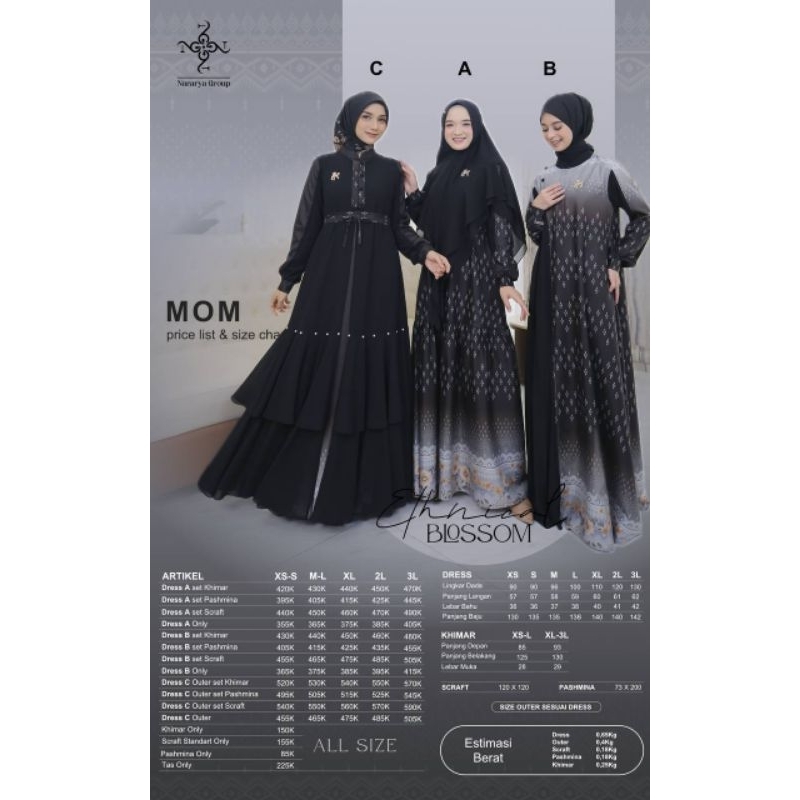 SARIMBIT ETHNICAL BLOSSOM  BY NARARYA