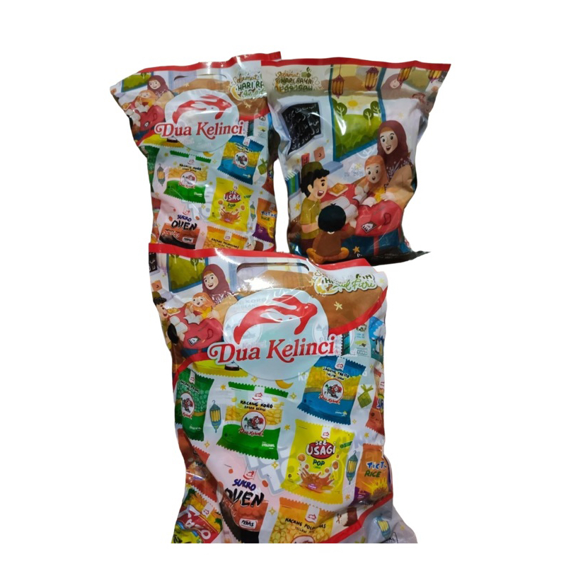 Hampers Dua kelinci paket Snack 2 kelinci, paket Dua kelinci paket Snack paket jajan paket Snack Idu