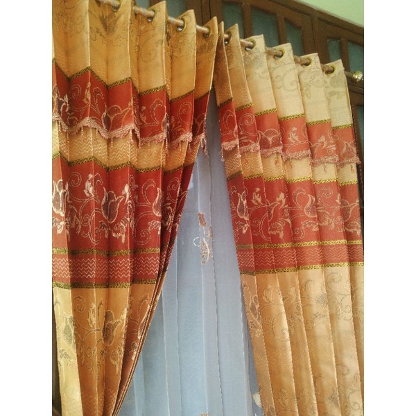 GORDEN JODHA PONI PISAH/GORDEN PINTU/GORDEN JENDELA/Gorden Poni/Gorden /Gorden Minimalis/Gorden