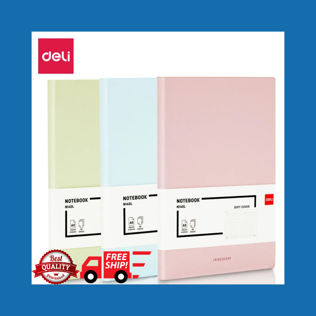 

Sale Cuci Gudang - Deli | Buku Catatan (Notebook) | ukuran a5 96 Halaman | N140L