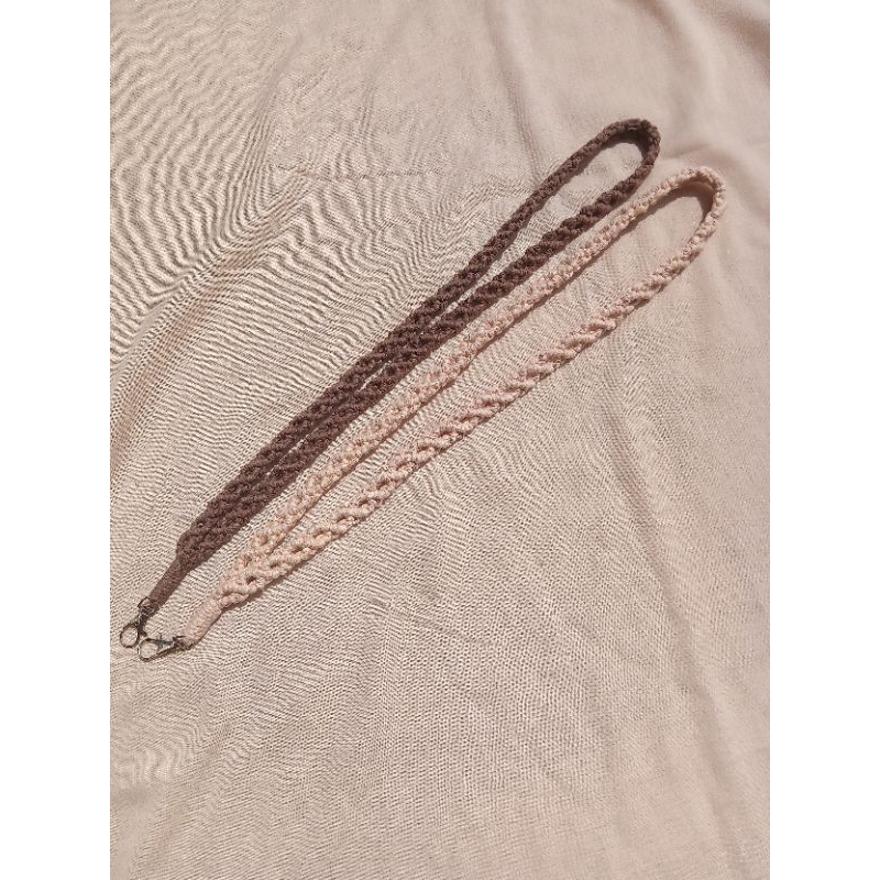 

Macrame Lanyard Simple | Tali Id Card