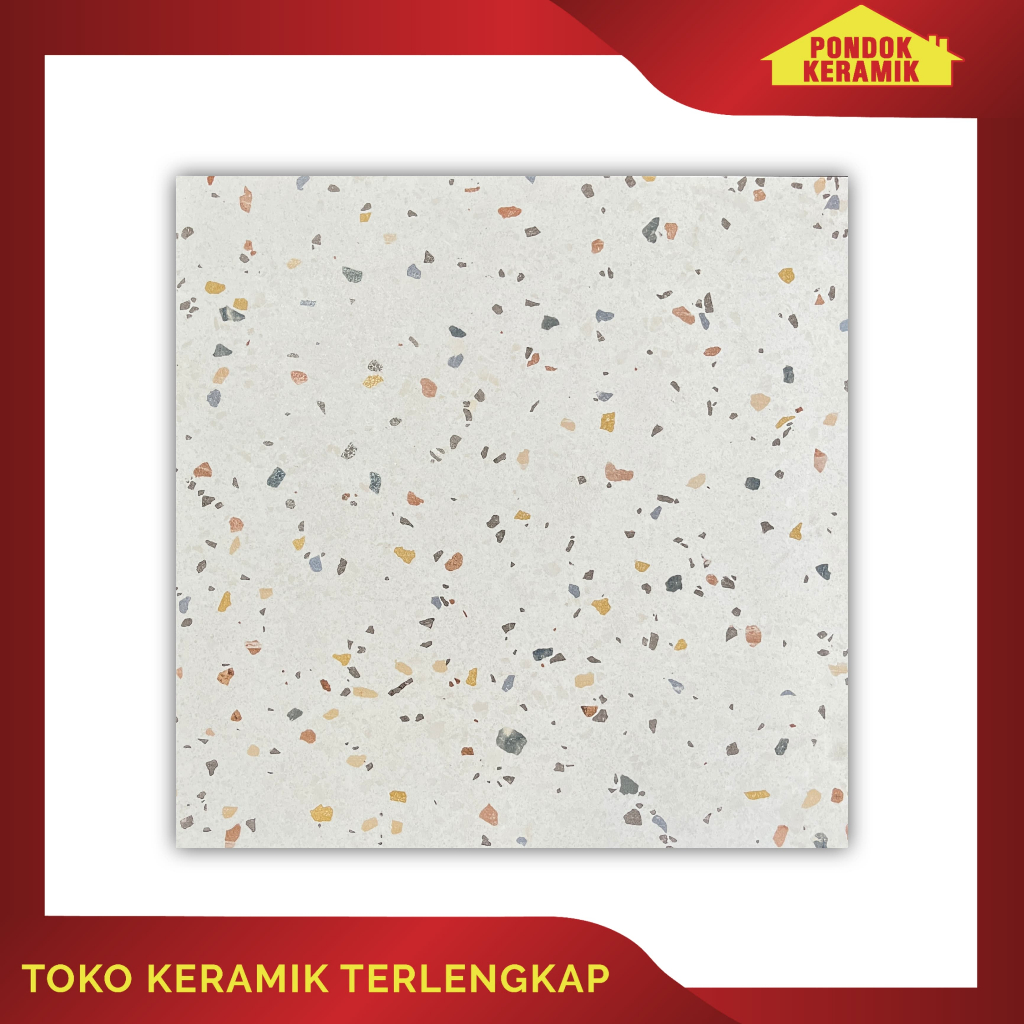 Keramik Lantai Habitat 60x60 New York / Keramik Motif Terazzo