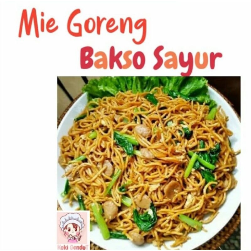 

mie goreng bakso sayur lauk matang makanan siap saji catering harian