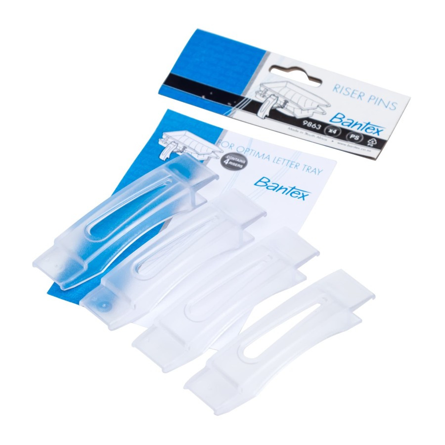 

Bantex Plastk Riser (4 pcs) #9863 08 (pcs)