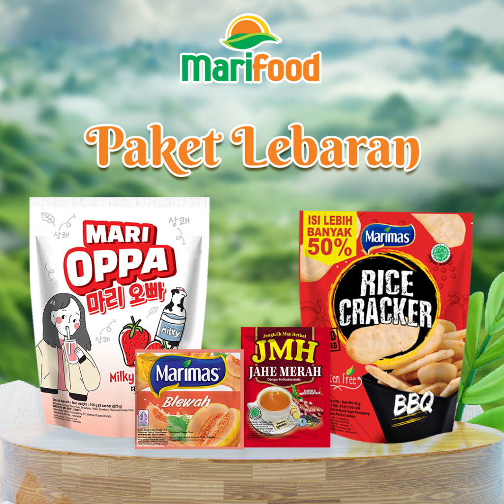 

Paket Lebaran Marifood Bundling isi 4