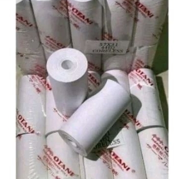 

kertas struk thermal polos 57x27mm termurah 10roll