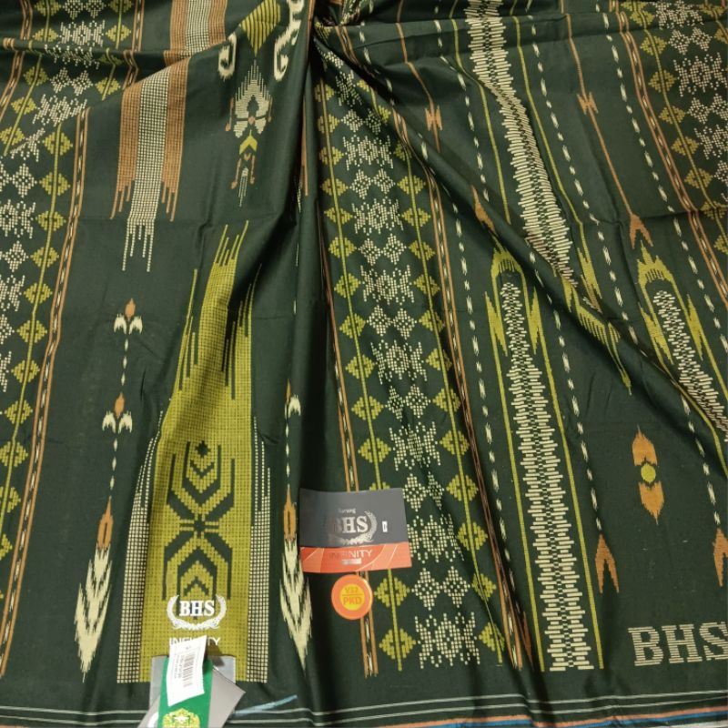 SARUNG BHS INFINITY SILVER V32 PKD 1 OLIVE TUA HIJAU