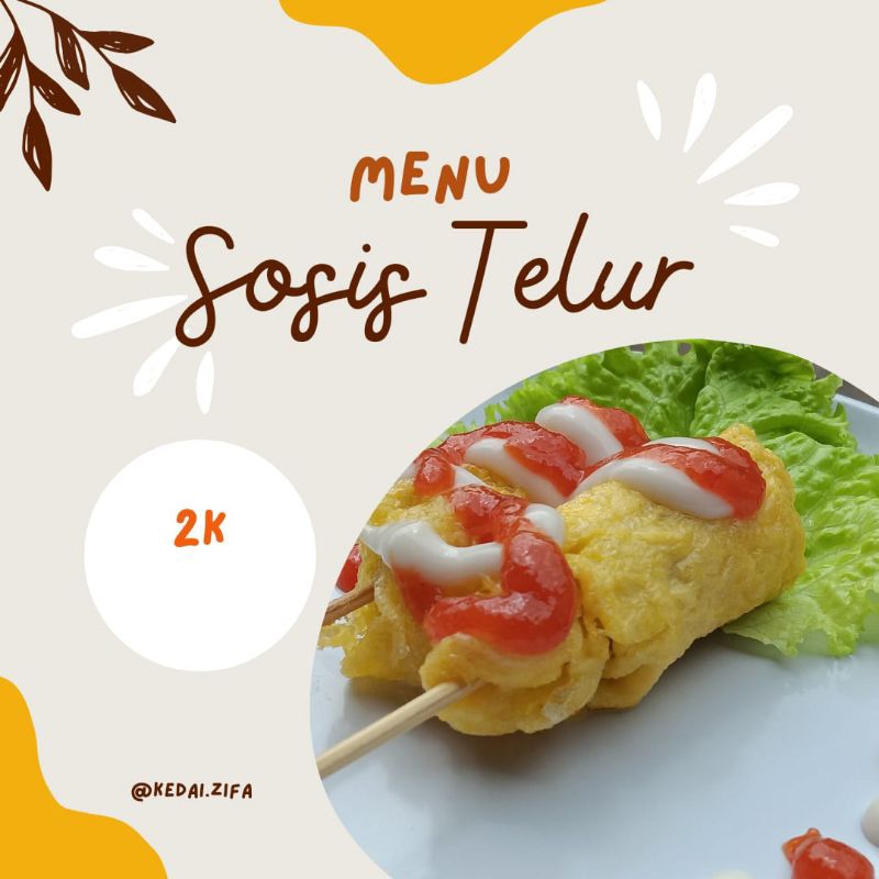 Sostel(Sosis Telur)