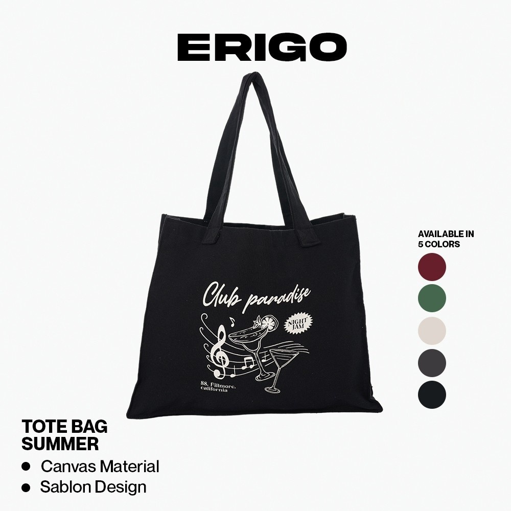 1212 MALL Erigo Tote Bag Summer Unisex buruan