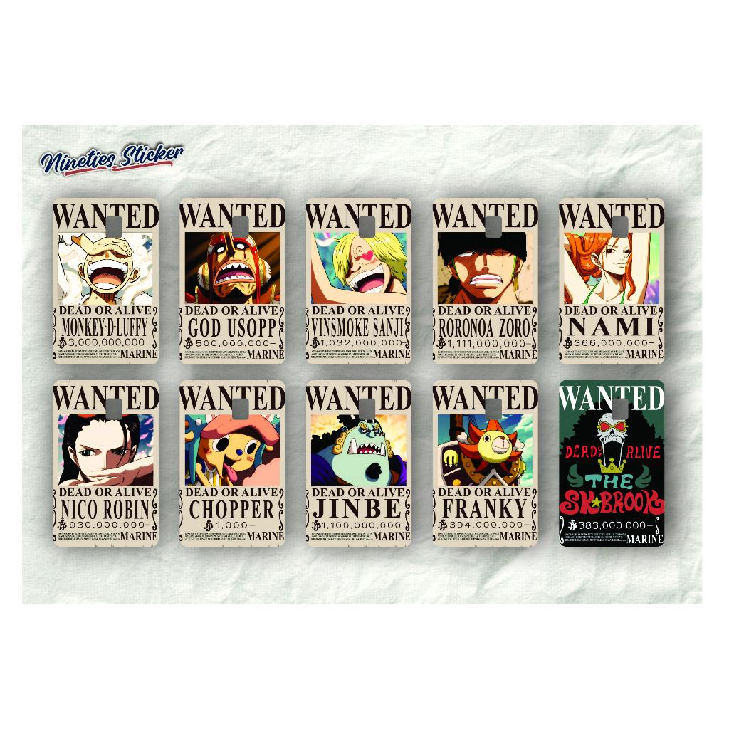 

Cardskin Stiker ATM/E-MONEY One Piece