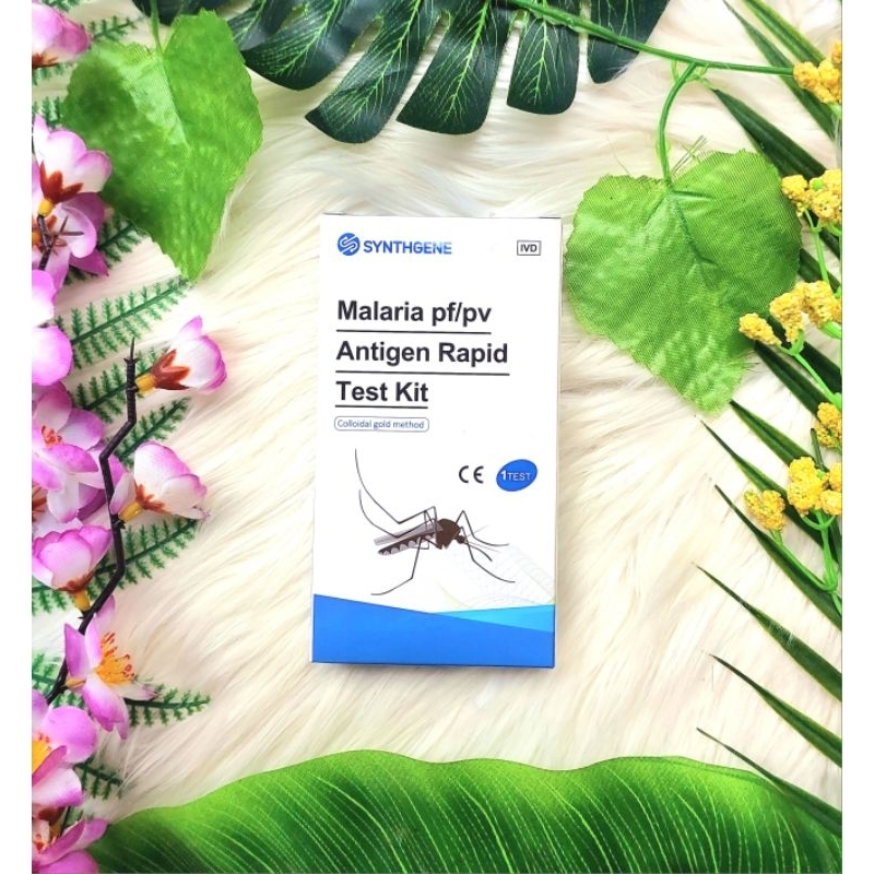 SYNTHGENE Malaria Rapid Test For Human Alat Deteksi MalariaPraktis Cepat Akurat