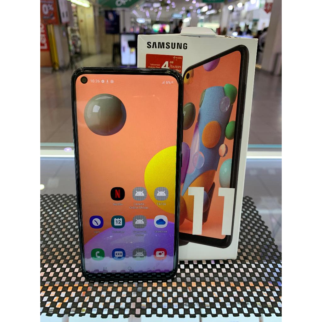 SAMSUNG GALAXY A11 3/32 3 32 SECOND SEKEN BEKAS RAM 3 INTERNAL 32