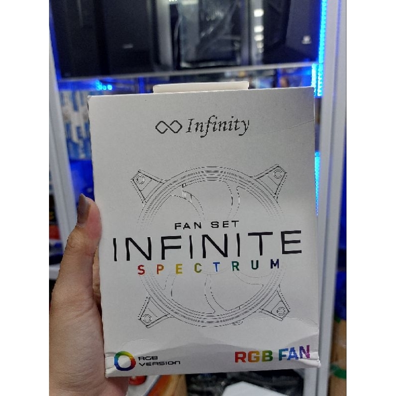 infinity Fan Casing RGB isi 3 Black
