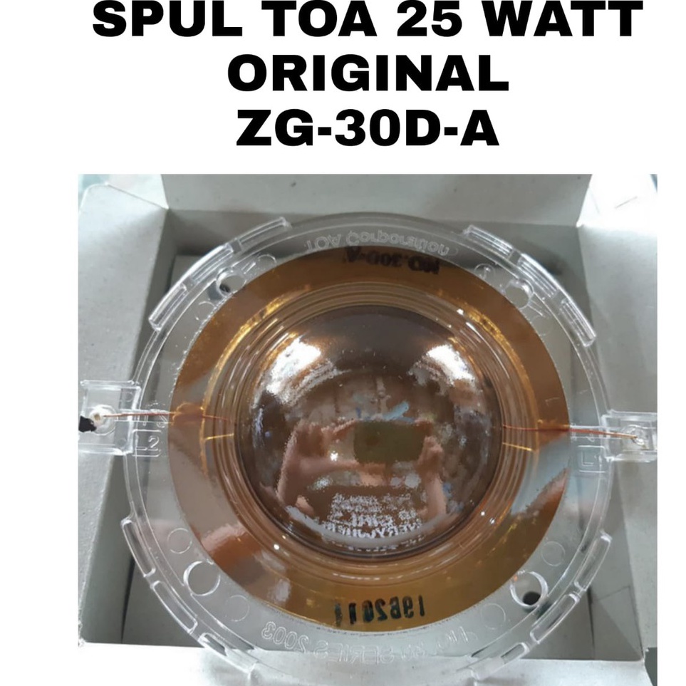 Produk AGENT SPUL TOA ZG3DA 25 WATT ORIGINAL GARANSI RESMI TOA b Premium
