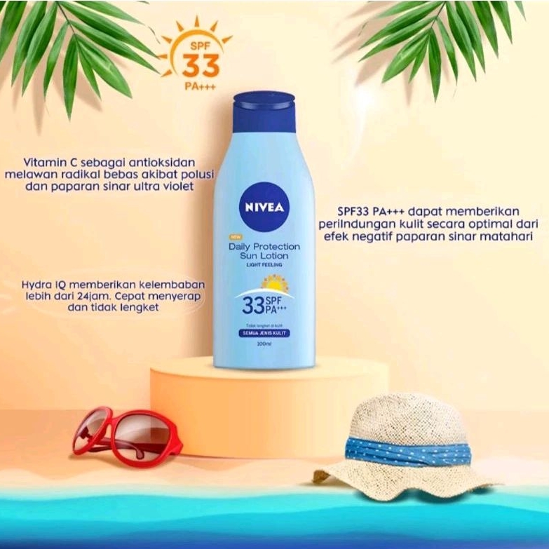 NIVEA SUN Daily Protection Sun Lotion Spf 33 PA+++