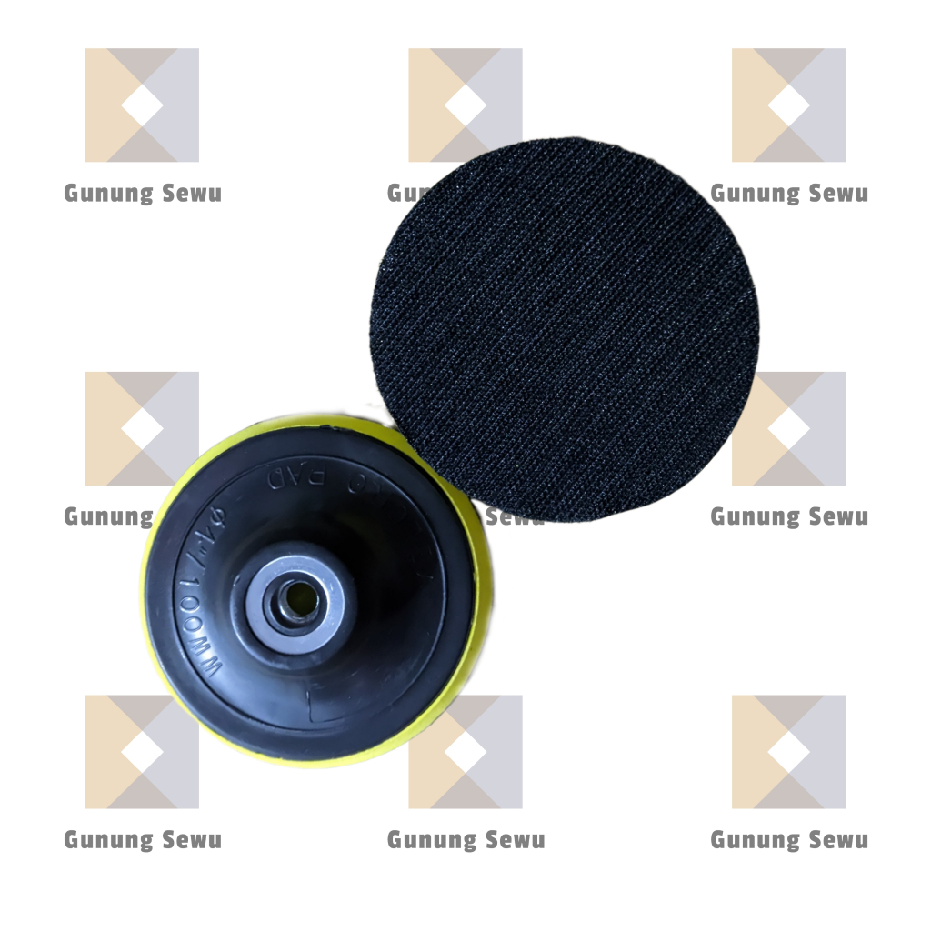 Tatakan Dudukan Amplas Velcro Pad Gerinda