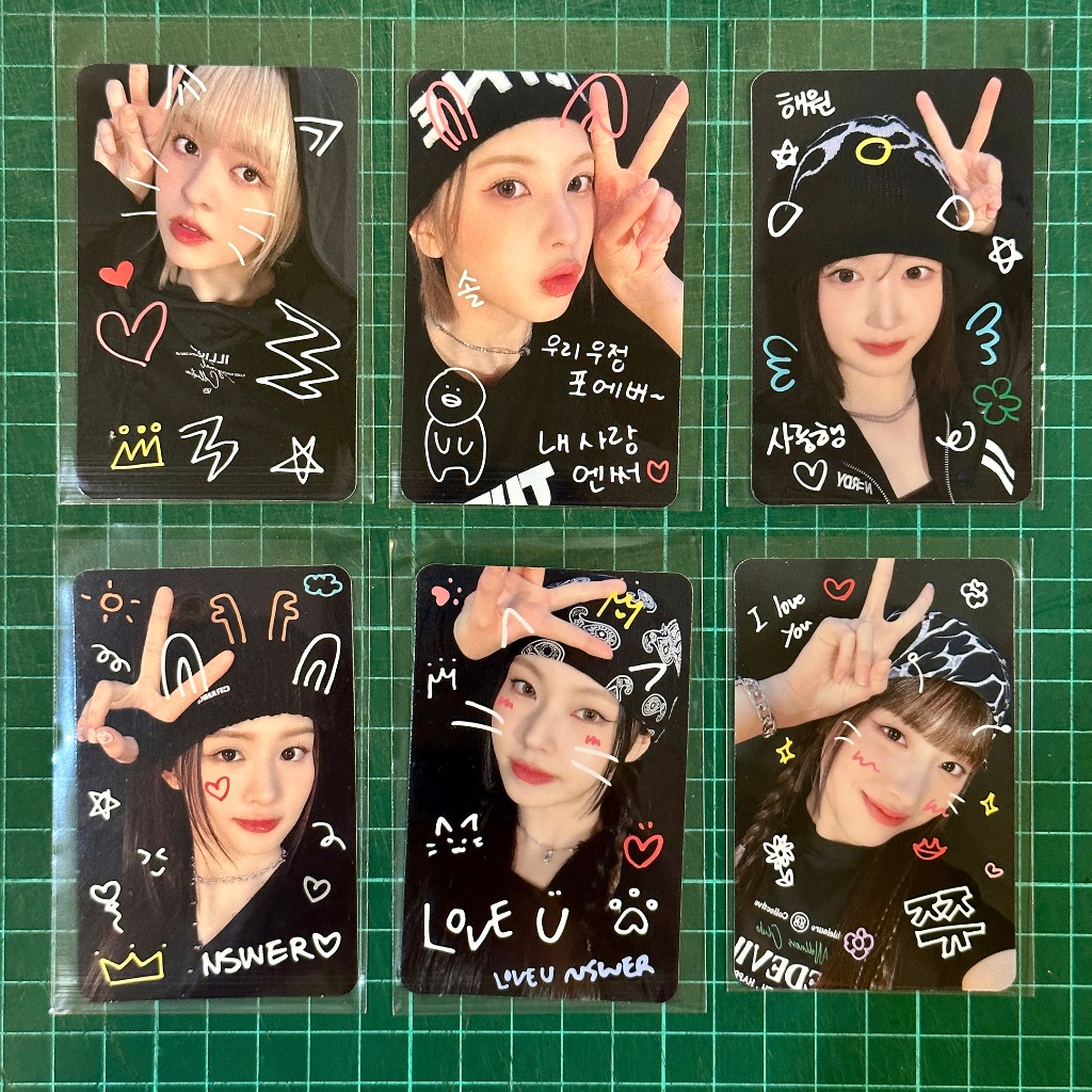 NMIXX - Fe3O4: Break Photocard PC Lucky Draw LD Makestar Fansign R3