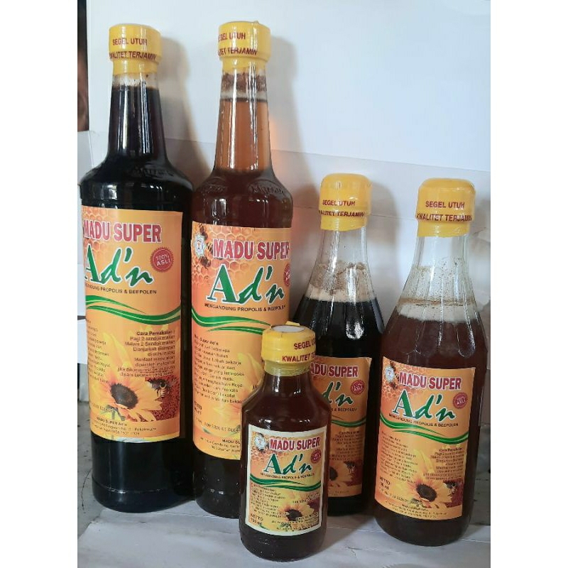 

Madu Murni Tawon Gung ukuran 150 ml