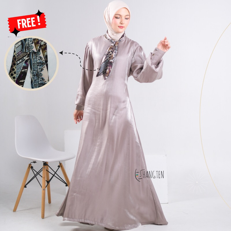 DRESS SILK PREMIUM HANGTEN FREE scarf leher HANGTEN