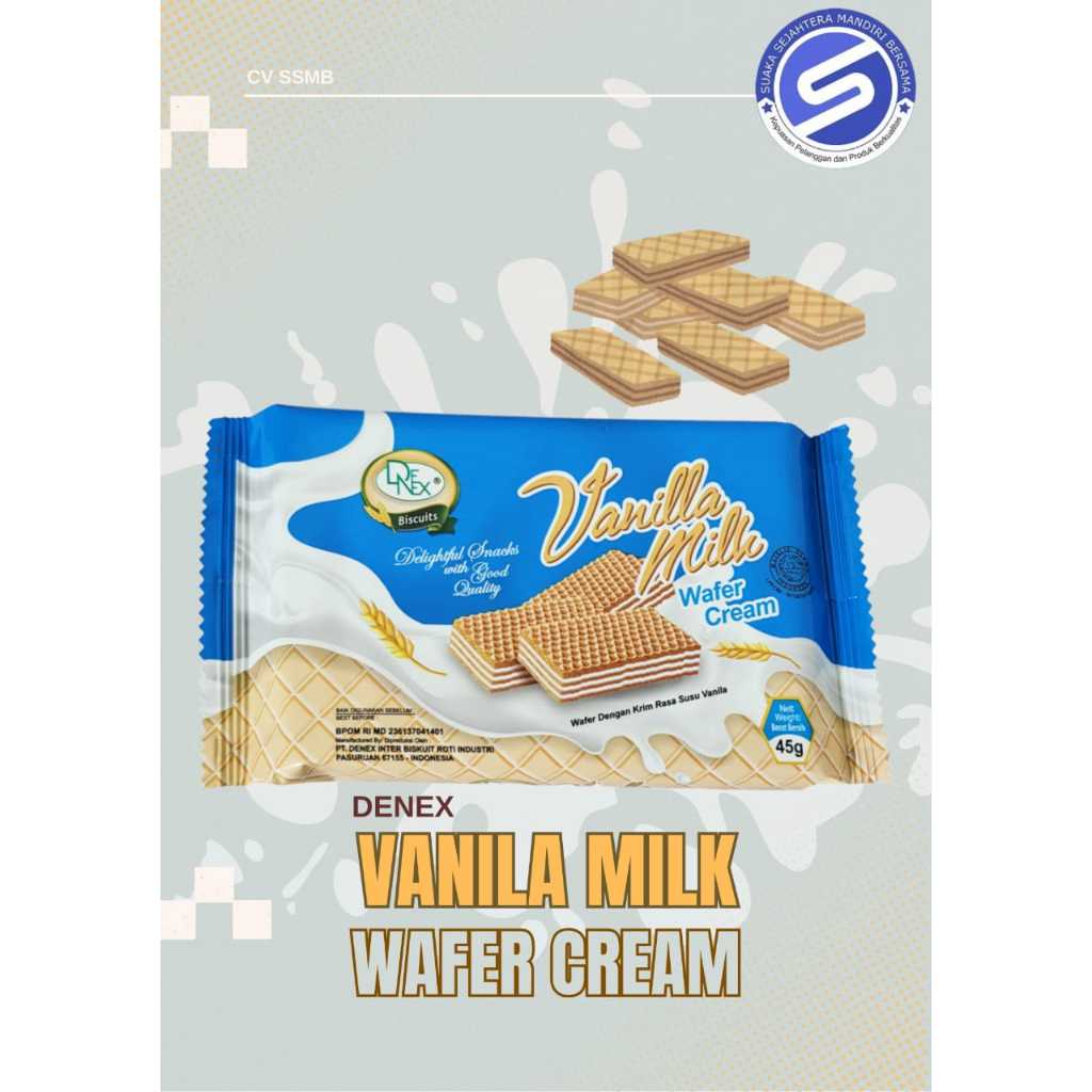 

DENEX WAFER CREAM VANILLA
