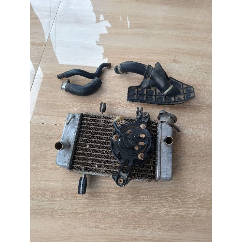 KIPAS RADIATOR NEW JUPITER MX 135 ORIGINAL KIPAS DAN RADIATOR JUPITER MX OLD ORI